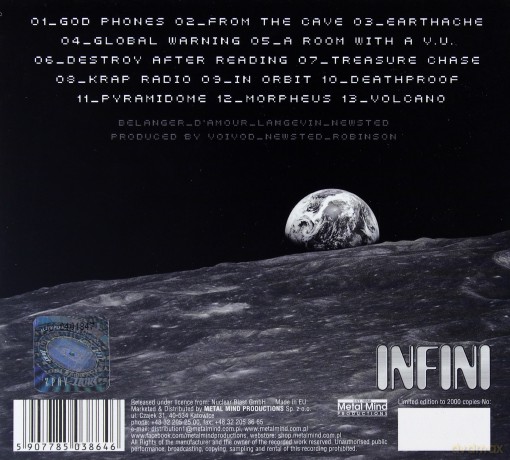 Voivod: Infini (digipack) [CD]