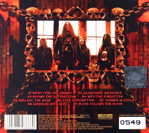 Sinister: Aggressive Measures (digipack) [CD]