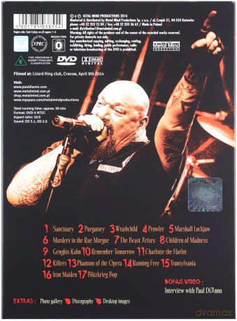 Paul Di'anno: The Beast Arises [DVD]