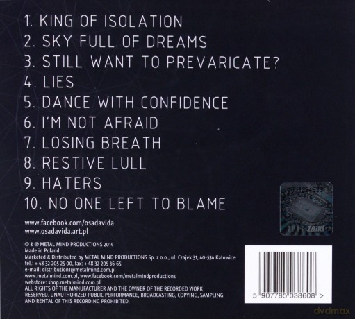 Osada Vida: The After-Effect [CD]
