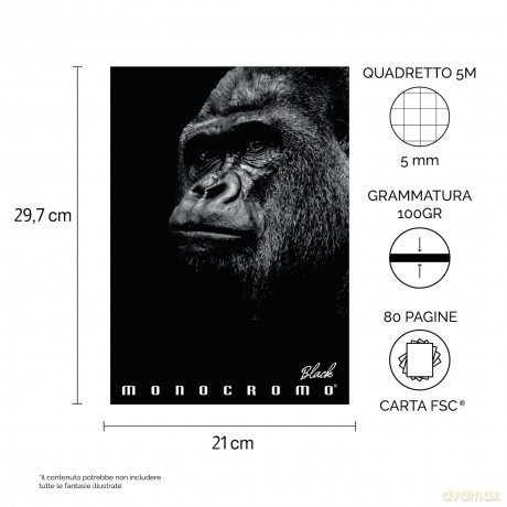 Cf10 Maximonocromo Black 5m 100 Gr