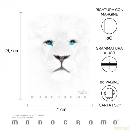 Cf10 Maximonocromo White 0c A4 100g