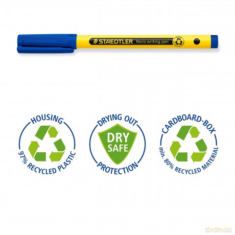 Cf10 Penna Noris Riciclata Blu