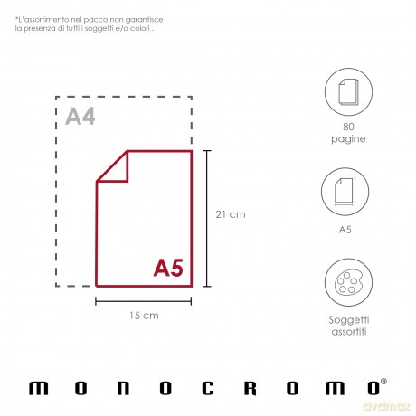 Cf10 Quaderni Monocromo A5 7mm