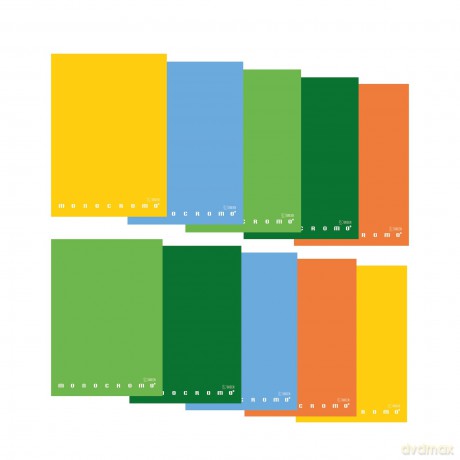Cf10 Quaderno Monocromo Green 0c