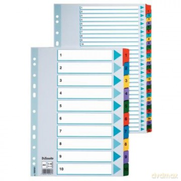 Cf10 Rubrica Mylar A-Z F.To A4 Colo