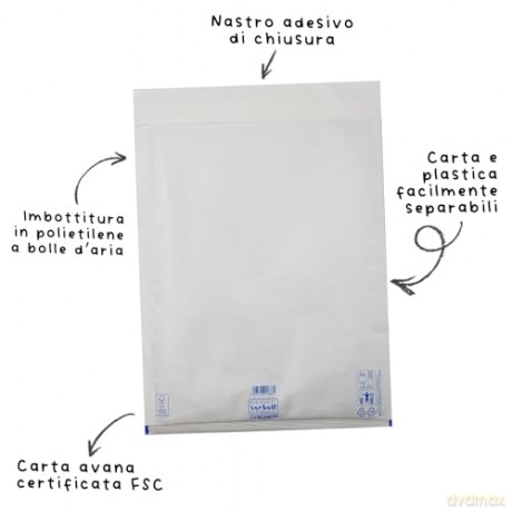 Cf10 Sacco Imbot/Bianco 20x22cm