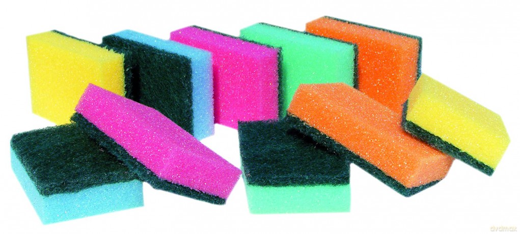 Cf10 Spugne Abrasive Colorate