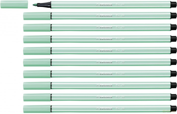 Cf10 Stabilo Pen 68 Verde Ghiaccio