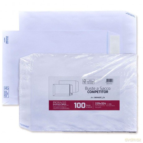 Cf100 Buste Sacco C/Strip 23x33cm