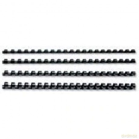 Cf100 Dorsi Plastici 22mm Nero