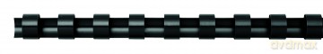 Cf100 Dorso Plastico D.10mm Nero