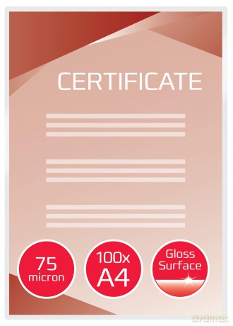 Cf100 Pouches Per Plastificatrici