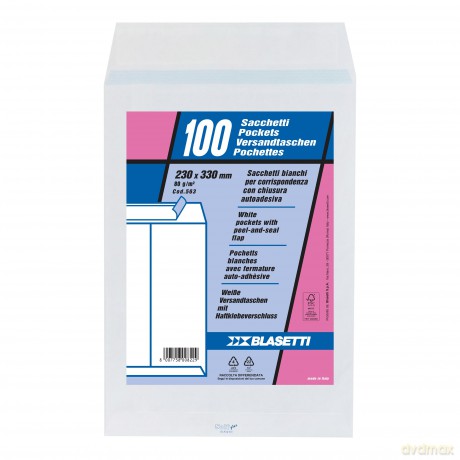Cf100 Sacchetti Self 23x33 Gr80