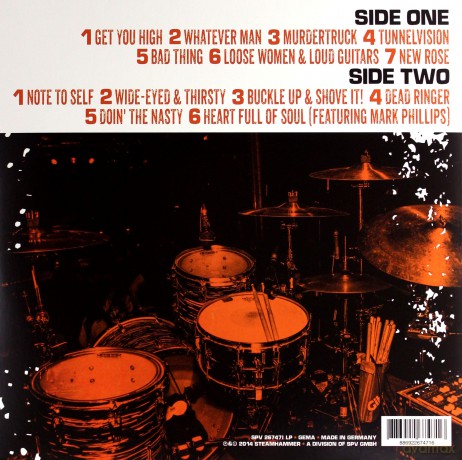 Peter Pan Speedrock: Buckle Up And Shove It [CD]+[Winyl]