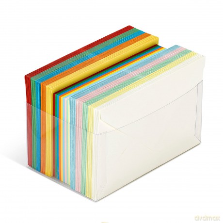 Cf100buste Cart. Colori Ass 9x14