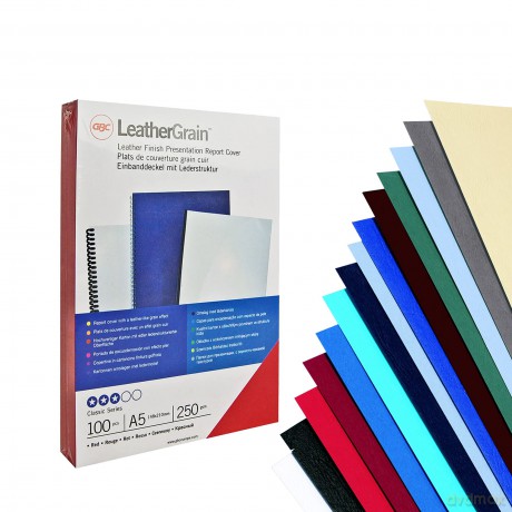 Cf100copertine Leathergrain A3 Nero