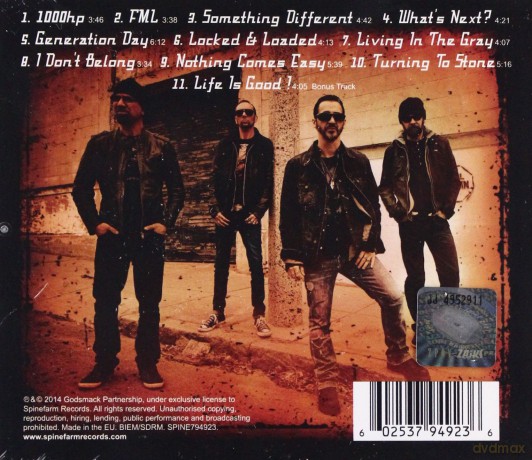 Godsmack: 1000hp [CD]