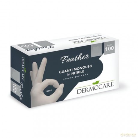 Cf100guanti Nitrile Mis.Media Nero