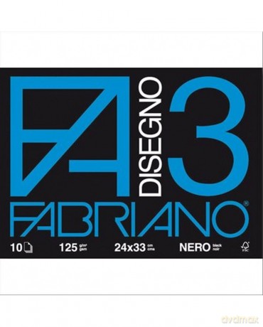 Cf10album Dis F3 Nero 24x33 125gr
