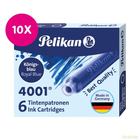 Cf10cartucce Stilografiche Blu Roy.
