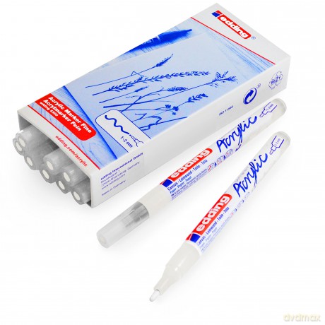 Cf10marcatore Acrilico Bianco P.Fin