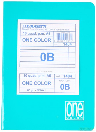 Cf10quad One Color 80g 20ff A5 0b