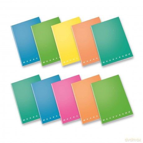 Cf10quaderni Monocr. Fluo A4 80g 4m