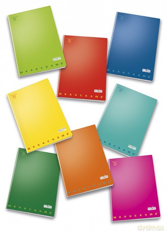Cf10quaderno Maxi Monocrom 100gr 4f