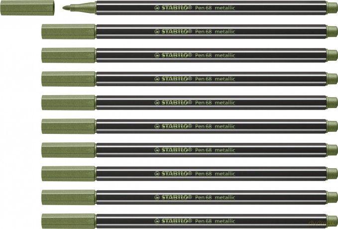 Cf10stabilo Pen68metall Verdech
