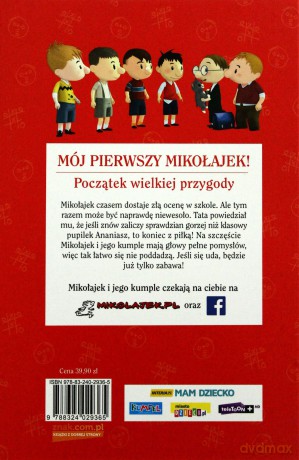 Szkolne przygody Mikołajka [KSIĄŻKA]