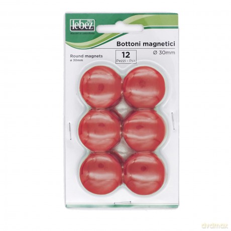 Cf12 Bottoni Magn.Bianco 30 Mm Blis