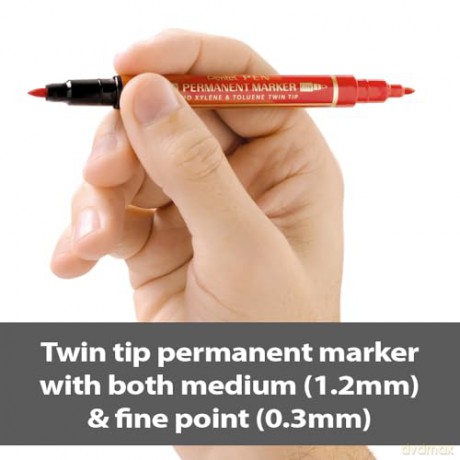 Cf12 Marcatore Twin Tip Blu