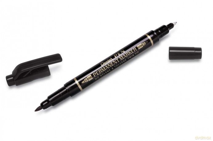 Cf12 Marcatore Twin Tip Nero