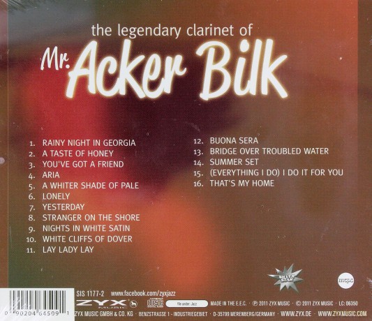 Acker Bilk: The Legendary Clarinet [CD]