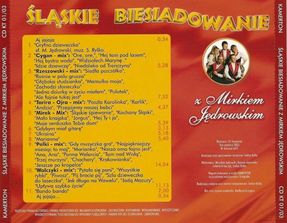 Mirosław Jędrowski: Śląskie biesiadowanie [CD]