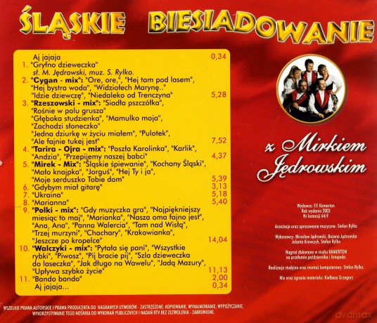 Mirosław Jędrowski: Śląskie biesiadowanie [CD]