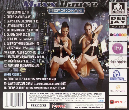 Maxx Dance: Niepokonani [CD]