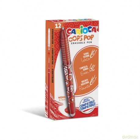 Cf12 Penna Cancellabile Rosso