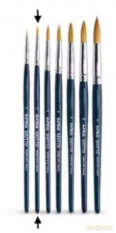 Cf12 Pennelli Serie 500 Taklon NÂ° 2