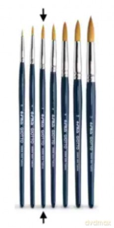 Cf12 Pennelli Serie 500 Taklon NÂ° 4