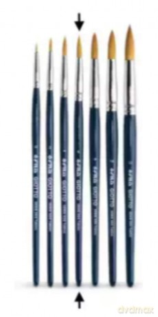 Cf12 Pennelli Serie 500 Taklon NÂ° 6