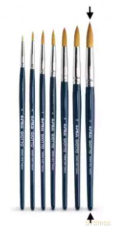 Cf12 Pennelli Serie 500 Taklon NÂ°12