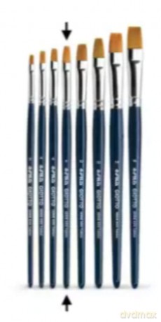 Cf12 Pennelli Serie 600 Taklon NÂ° 8