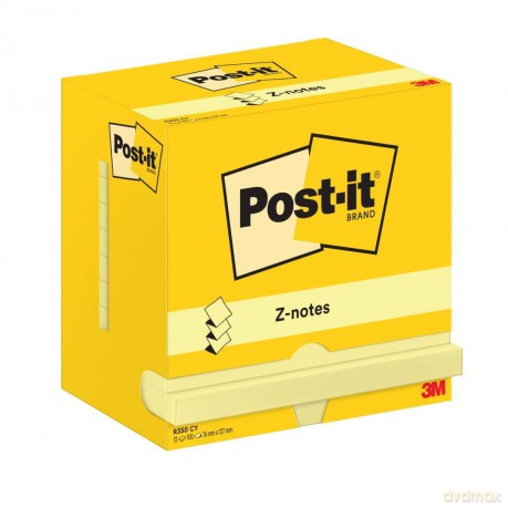 Cf12 Post-It-Z Note Giallo 76x127