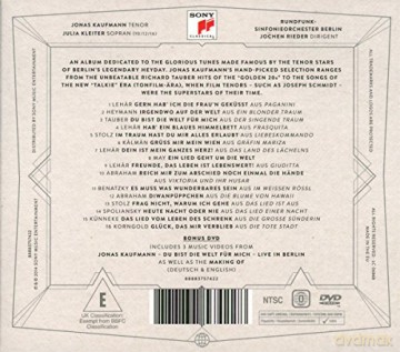 Jonas Kaufmann: Du bist die Welt für mich (GSA Deluxe Version) [CD]+[DVD]