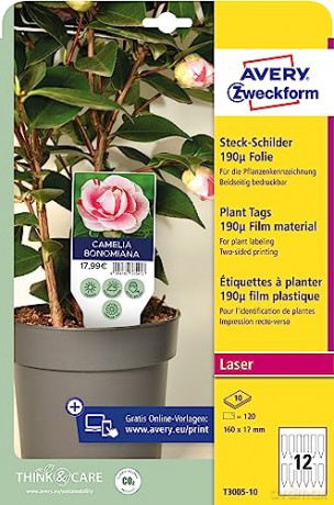Cf120 Cartellini P/Piante100x20