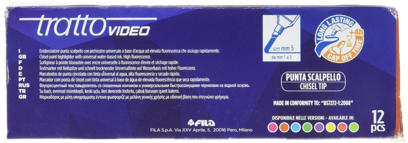 Cf12evidenz Tratto Video Arancio