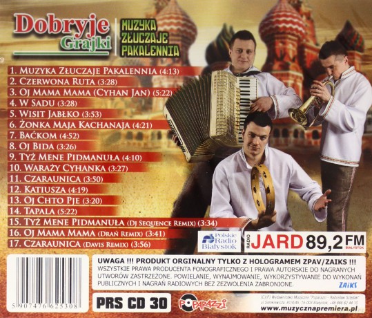 Dobryje Grajki: Muzyka Zluczaje Pakalennia [CD]