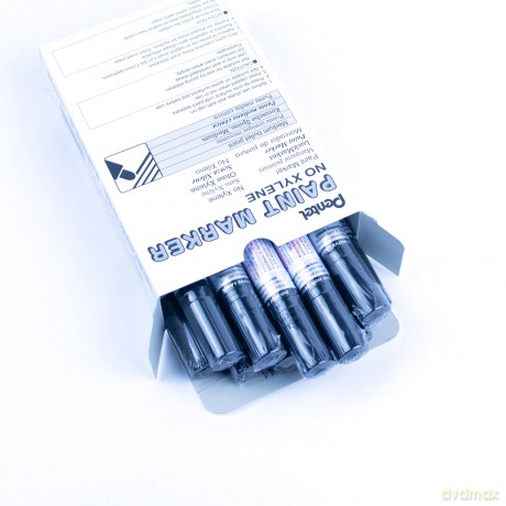 Cf12marcat Paint Marker Nero 4.5mm